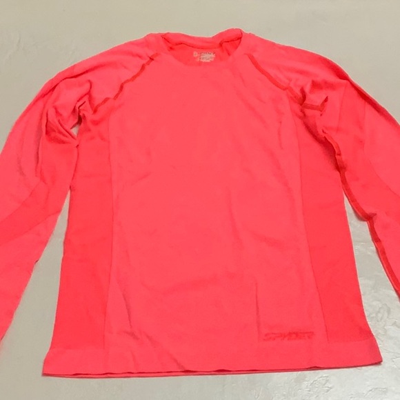 Spyder BASELAYER SEAMLESS TOP - Bryte Pink - Picture 1 of 9
